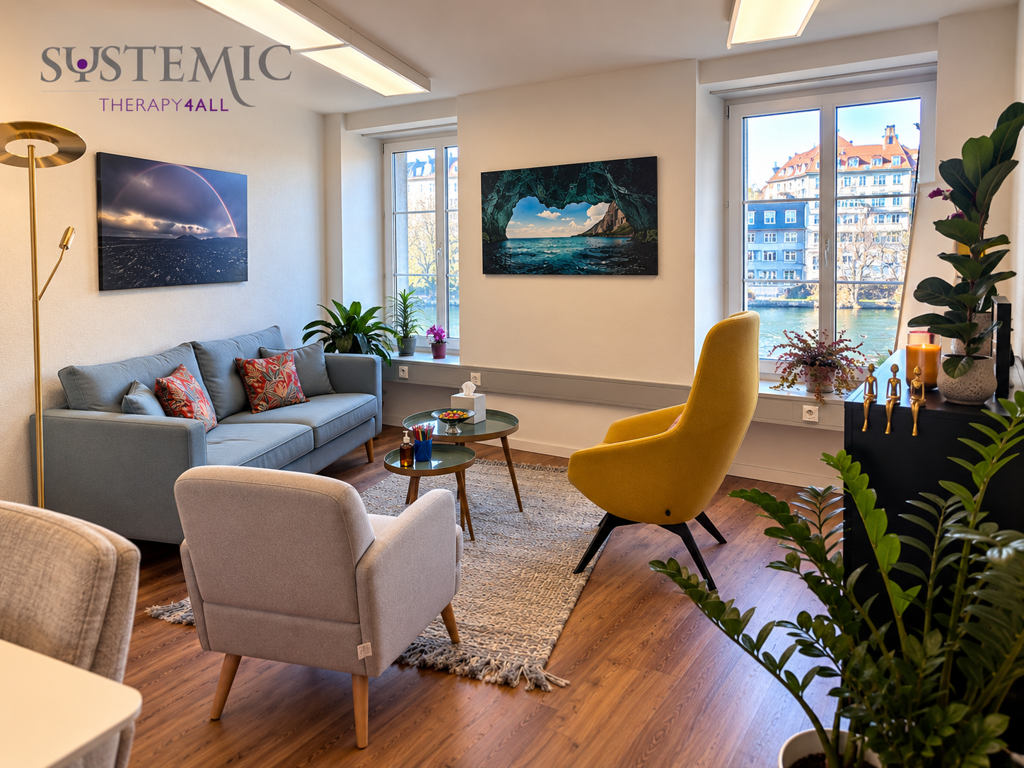 The consulting room at the Zürich practice